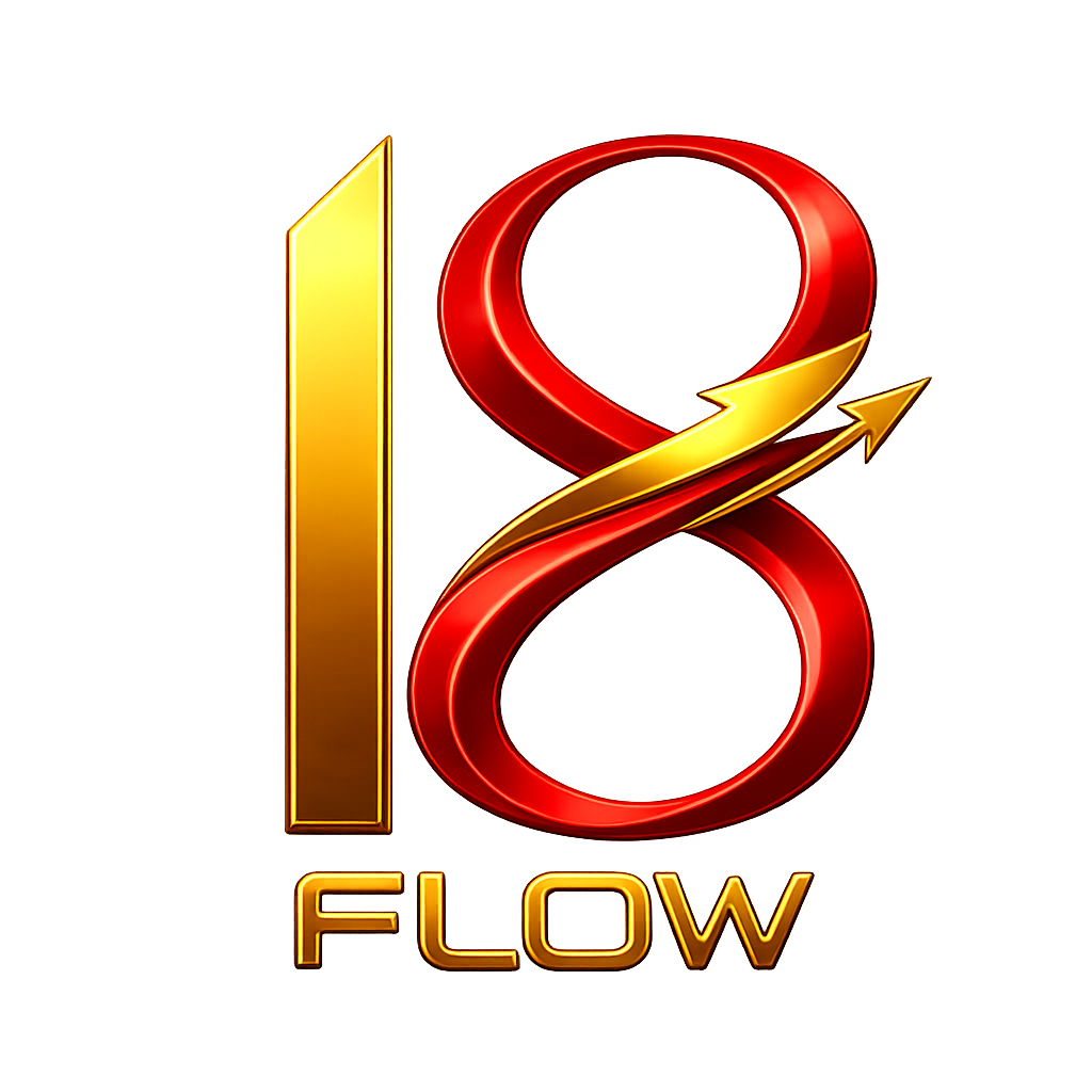18 flow logo